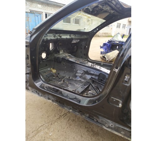 Порог со стойкой(левый)