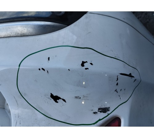 Бампер задний в сборе