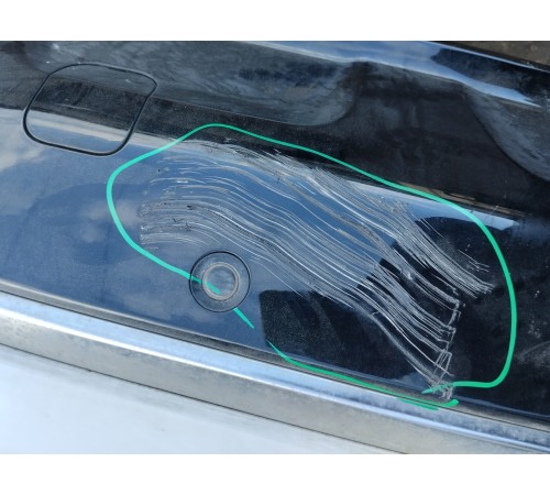 Бампер задний в сборе