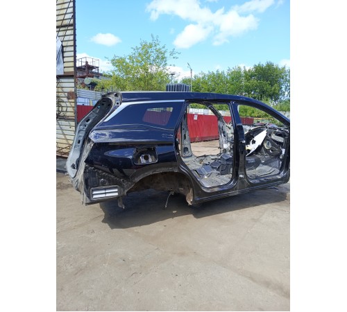 Порог со стойкой правый