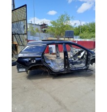 Порог со стойкой правый