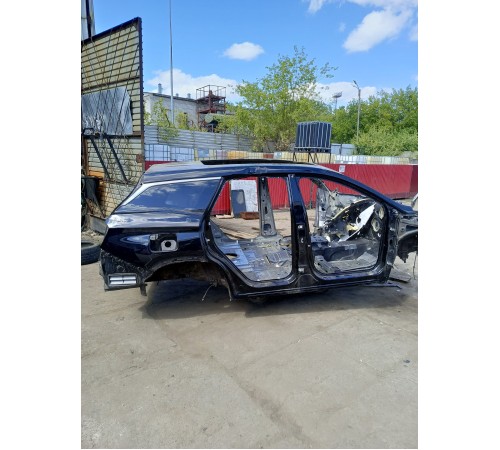 Порог со стойкой правый