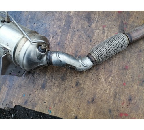 Катализатор с приемной трубой