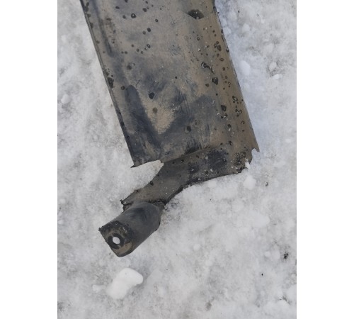 Накладка порога боковая правая