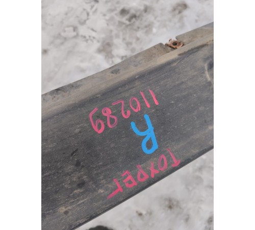 Накладка порога боковая правая