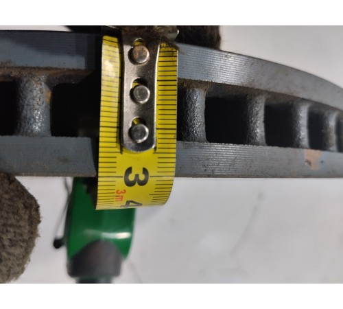 Диск тормозной задний