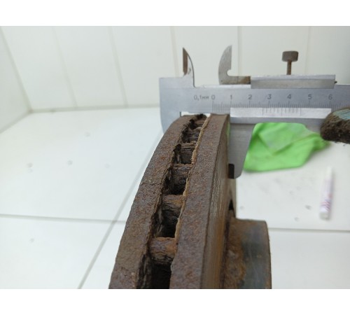 Диск тормозной передний