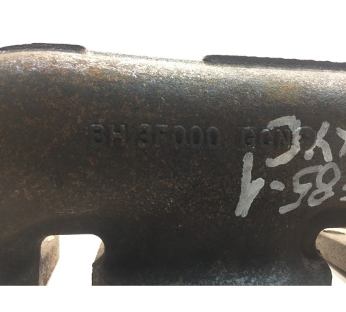 Левый выпускной коллектор (без катализатора)