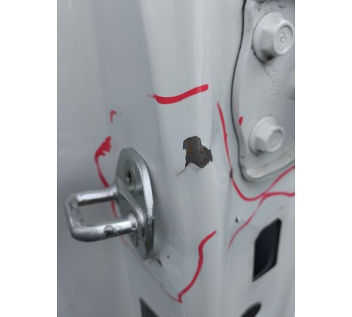 Порог со стойкой левый