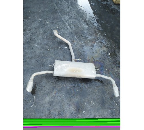 Глушитель основной,задняя часть