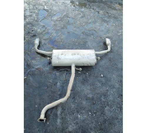 Глушитель основной,задняя часть