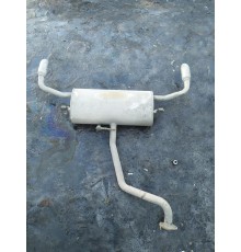 Глушитель основной,задняя часть