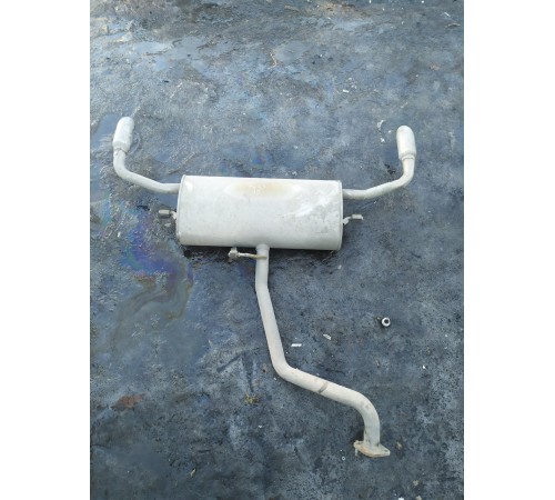 Глушитель основной,задняя часть