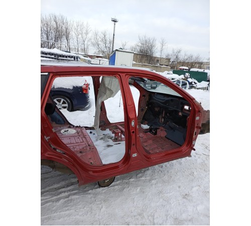 Порог со стойкой Правый