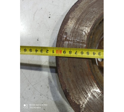 Тормозной диск передний