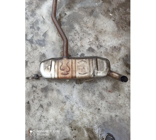 Глушитель(задняя часть)