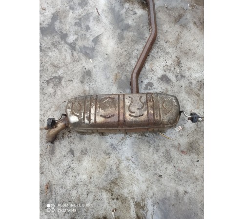Глушитель(задняя часть)