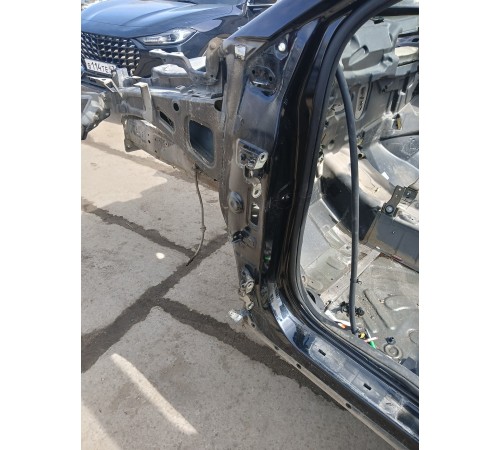 Порог со стойкой левый