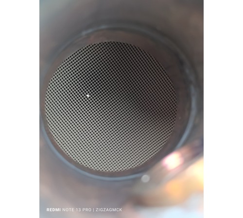 Катализатор с гофрой