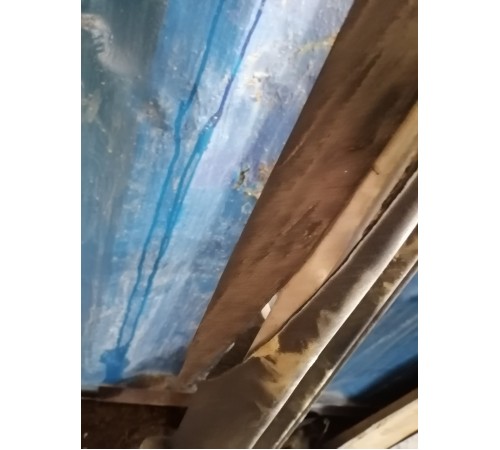 Подножка порога левая