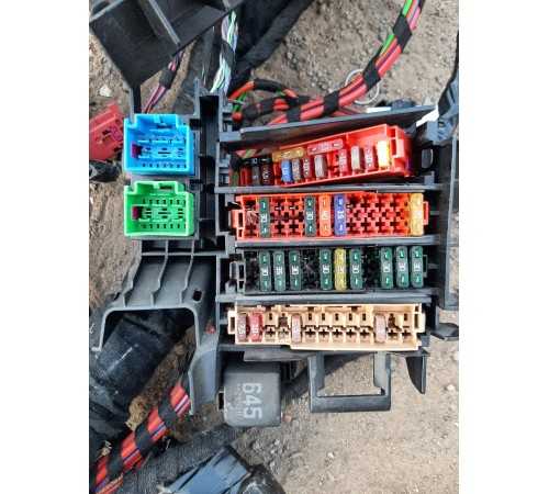 Электропроводка моторная с блоком