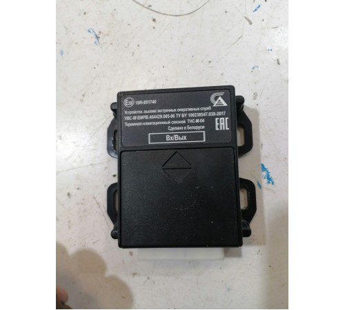 Блок управления вызова аварийных служб