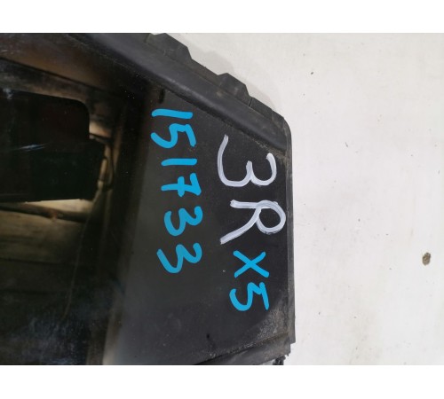 Стекло двери заднее правое, форточка