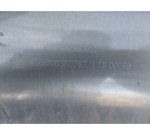 Ресивер воздушный тормозной системы