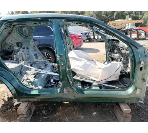 Порог со стойкой правый