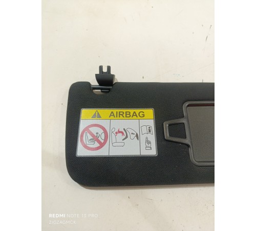 Козырек солнцезащитный правый