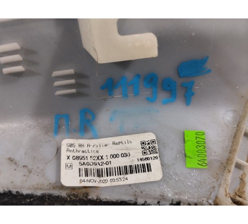 Обшивка стойки лобового стекла(правая)