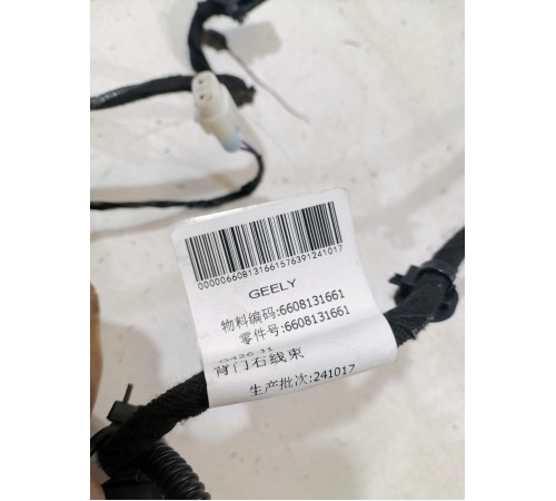 Электропроводка крышки багажника