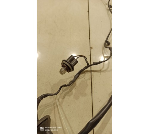 Электропроводка плафонов подсветки номера