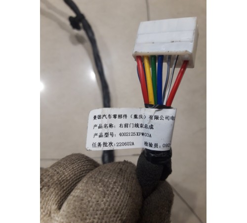 Электропроводка двери (передняя правая)