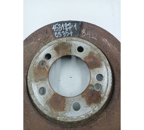 Диск тормозной задний