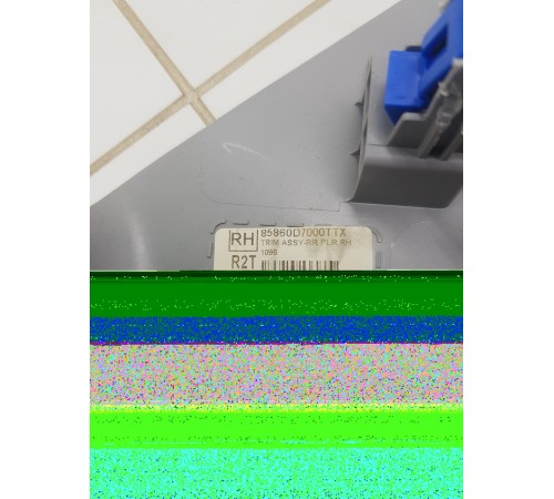 Обшивка задней стойки правая