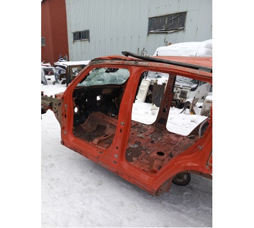 Порог со стойкой левый