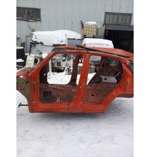 Порог со стойкой левый