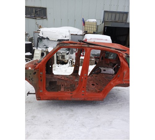 Порог со стойкой левый