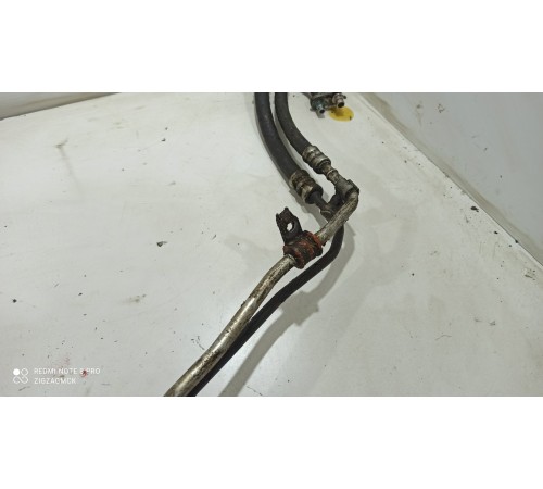 Трубки отопителя печки.