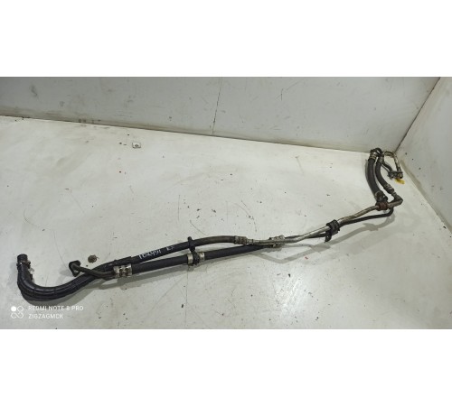 Трубки отопителя печки.