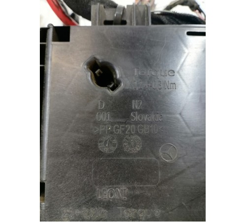 Электропроводка с монтажным блоком