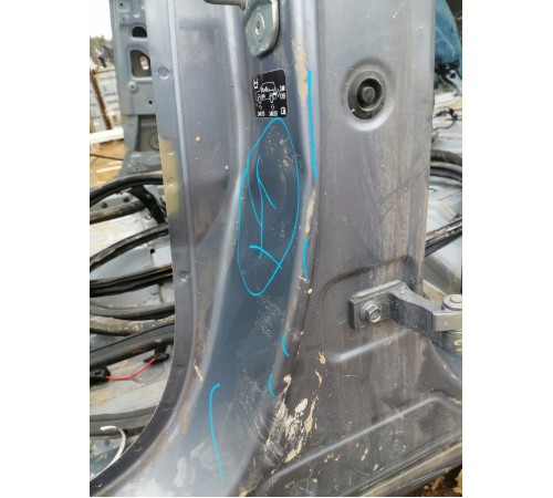 Порог левый с центральной стойкой