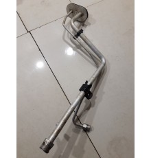 Трубки отопителя печки.