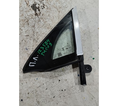 Стекло форточка двери глухое переднее левое