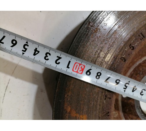 Диск тормозной задний