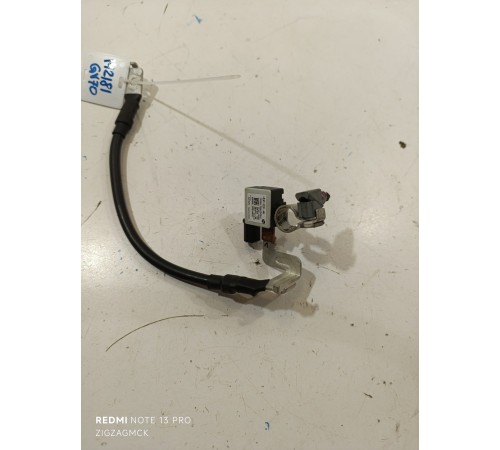 Клемма аккумулятора "минус" с проводом