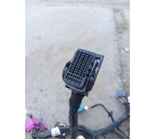 Электропроводка под торпедная с монтажным блоком