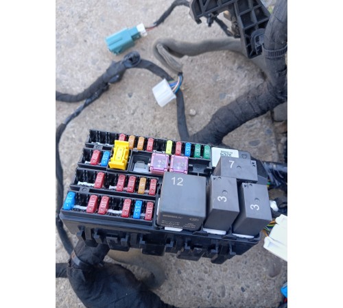 Электропроводка под торпедная с монтажным блоком