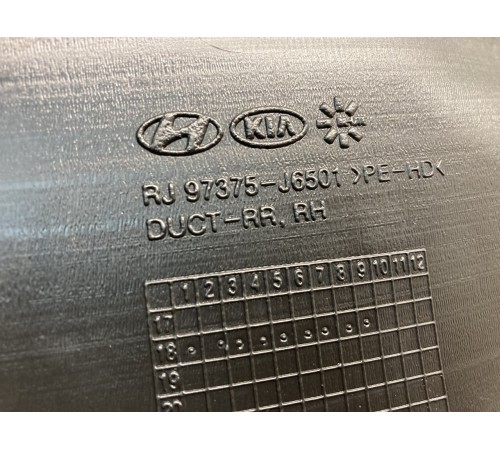 Воздуховод сиденья(переднего, правого)